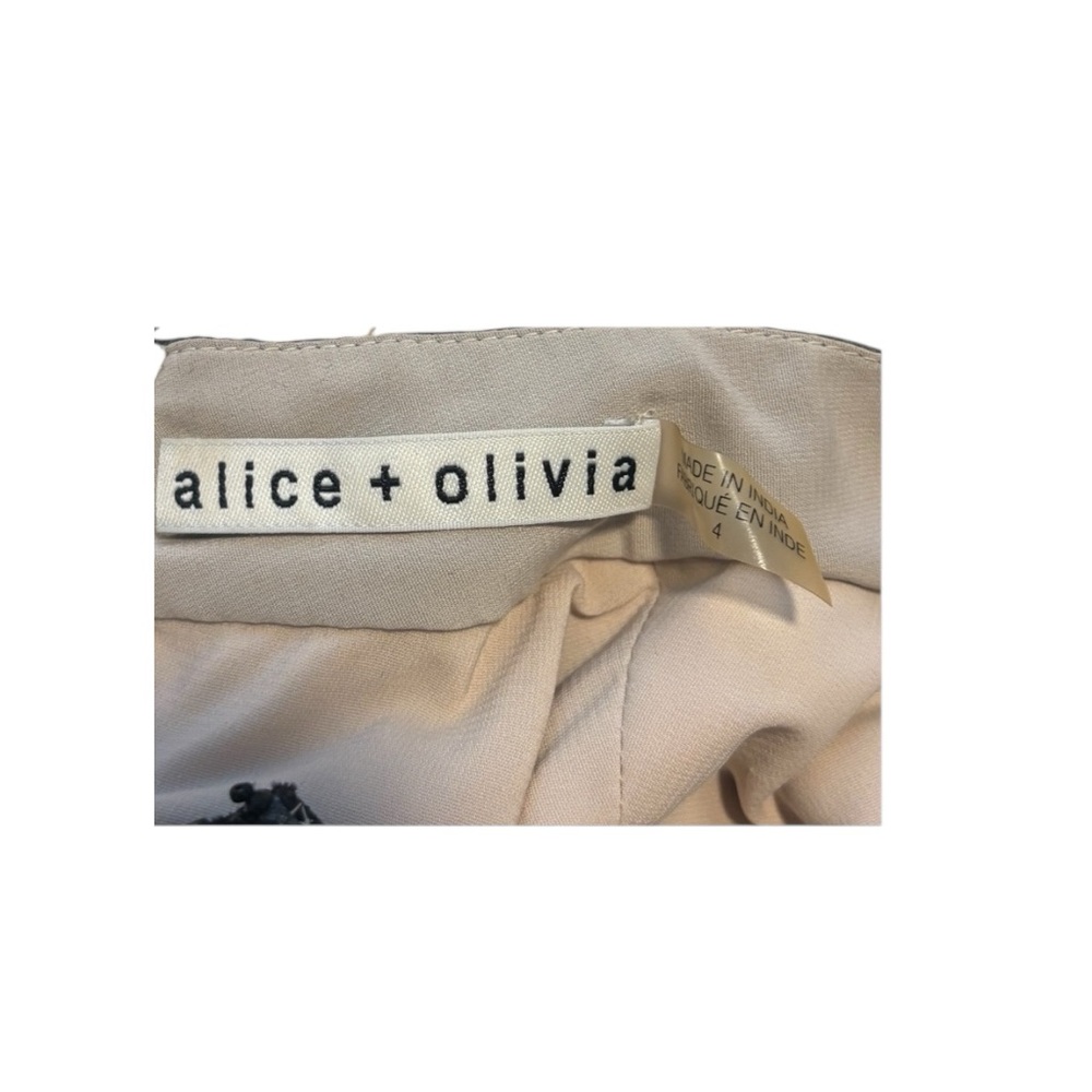 Alice + Olivia Taya Beaded Tulle Dress - Picture 5 of 7